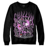 Jordan 2 “Mauve/Off-Noir” DopeSkill Sweatshirt Chillin Graphic Streetwear - Black