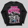 Pink Sneakers DopeSkill Long Sleeve T-Shirt Paper Chaser Boy Graphic Streetwear - black