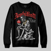 Jordan 4 Toro Bravo DopeSkill Sweatshirt Ambition Graphic Streetwear - Black