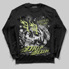 Jordan 11 “Inner Beast” DopeSkill Long Sleeve T-Shirt Drip Season Graphic Streetwear - Black
