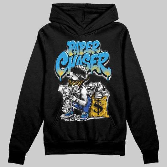 Royal Blue Sneakers DopeSkill Hoodie Sweatshirt Paper Chaser Boy Graphic Streetwear - Black