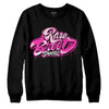 Pink Sneakers DopeSkill Sweatshirt Rare Breed Type Graphic Streetwear - Black