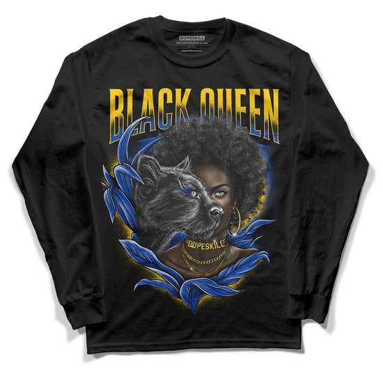 Jordan 14 “Laney” DopeSkill Long Sleeve T-Shirt New Black Queen Graphic Streetwear - Black