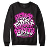 Dunk Low GS “Active Fuchsia” DopeSkill Sweatshirt Never Forget Loyalty Graphic Streetwear - Black