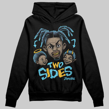 Jordan 11 Retro Gamma Blue (2025) DopeSkill Hoodie Sweatshirt Two Sides Graphic Streetwear - black