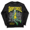 Dunk Low Reverse Brazil DopeSkill Long Sleeve T-Shirt Thunder Dunk Graphic Streetwear - Black 