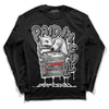 Jordan 1 High OG “Black/White” DopeSkill Long Sleeve T-Shirt Paid In Full Graphic Streetwear - Black