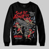 Jordan 11 Retro Cherry DopeSkill Sweatshirt Don't Bet Against Us Graphic Streetwear - Black