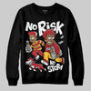 Jordan 14 Golf “Last Shot” DopeSkill Sweatshirt No Risk No Story Graphic Streetwear - Black