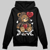 Jordan 9 'Olive' DopeSkill Hoodie Sweatshirt Broken Bear Graphic Streetwear - Black