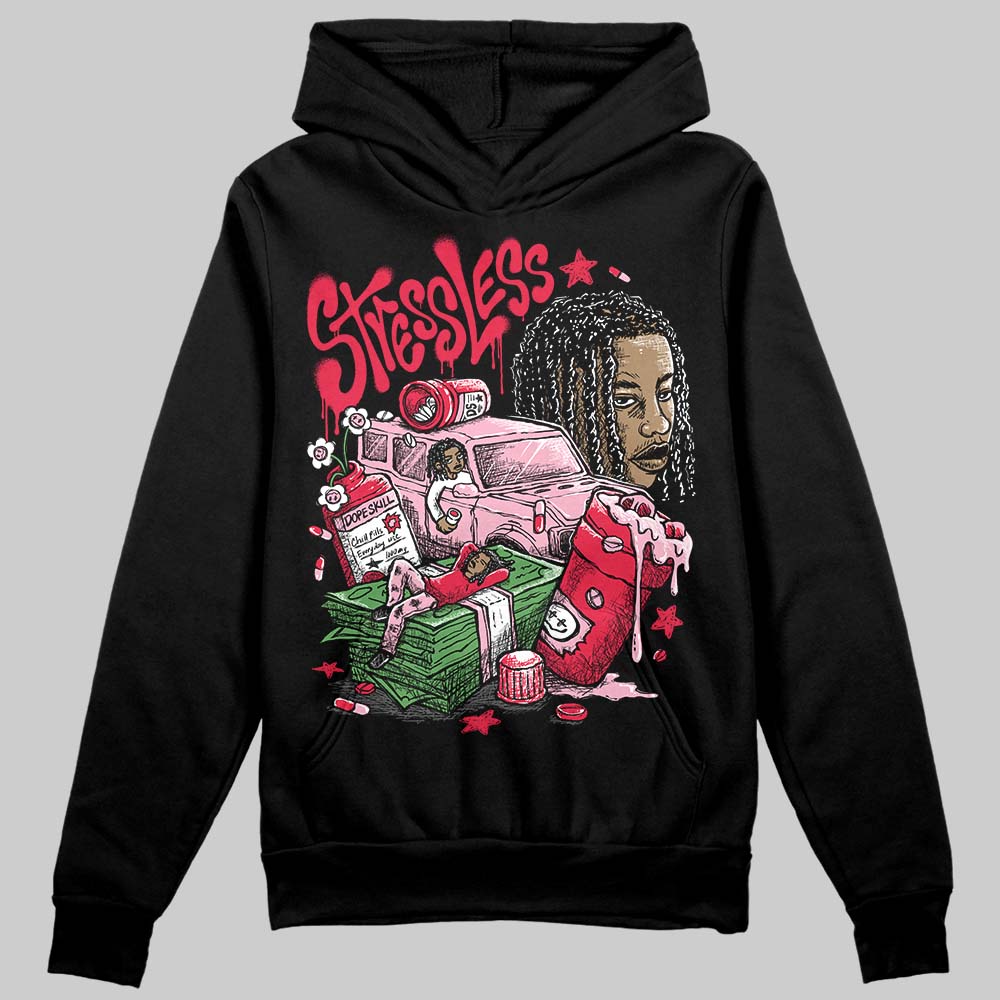 Dunk Low Valentine's Day (2026) DopeSkill Hoodie Sweatshirt Stressless Graphic Streetwear - Black