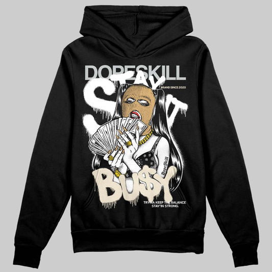 Jordan 5 Retro Reverse Metallic DopeSkill Hoodie Sweatshirt Stay It Busy Graphic Streetwear - Black