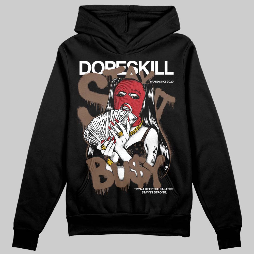 Jordan 9 'Olive' DopeSkill Hoodie Sweatshirt Stay It Busy Graphic Streetwear - Black