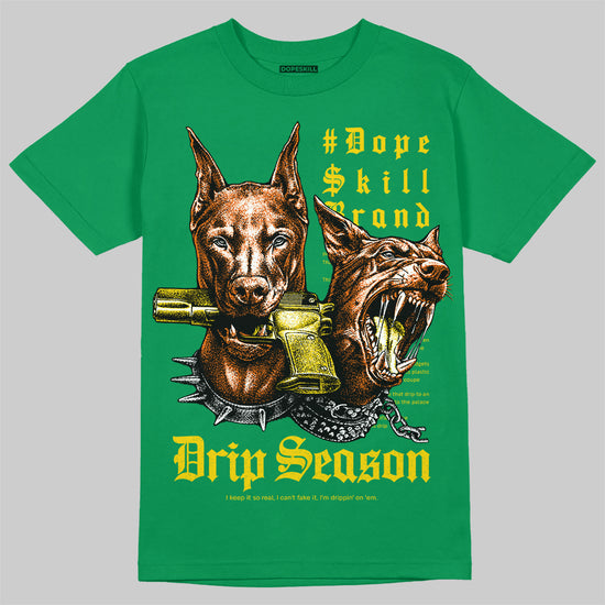 Green Sneakers DopeSkill T-Shirt New Drip Season Graphic Streetwear - Irish Green
