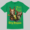 Green Sneakers DopeSkill T-Shirt New Drip Season Graphic Streetwear - Irish Green