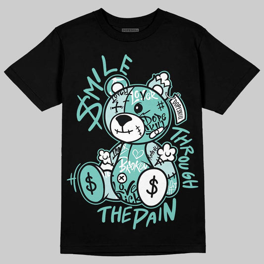 Jordan 11 Low "Igloo" DopeSkill T-Shirt Smile Through The Pain Graphic Streetwear - Black