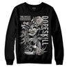 Jordan 3 “Off Noir” DopeSkill Sweatshirt Side Hustle Graphic Streetwear - Black