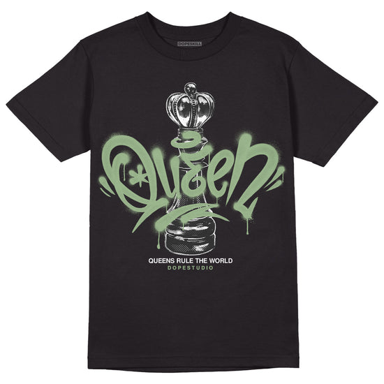 Jordan 4 Retro “Seafoam” DopeSkill T-Shirt Queen Chess Graphic Streetwear - Black