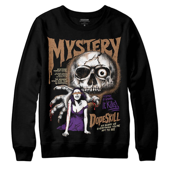 Jordan 6 WMNS Gore-Tex Brown Kelp DopeSkill Sweatshirt Mystery Ghostly Grasp Graphic Streetwear - Black