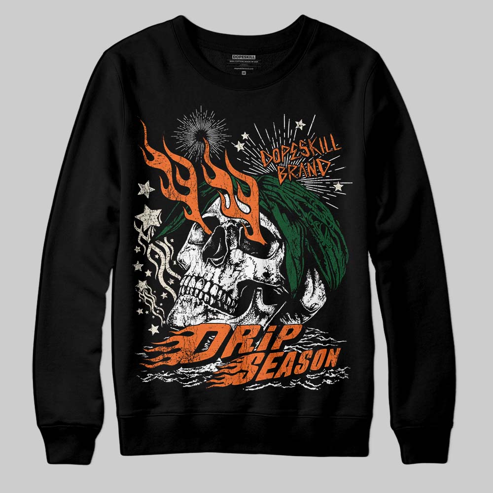 SoleFly x Air Jordan 3 “Fruits Of Our Labor” DopeSkill Sweatshirt Drip Season Graphic - Black