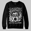 Black and White Sneakers DopeSkill Sweatshirt Root of Evil Graphic Streetwear - Black