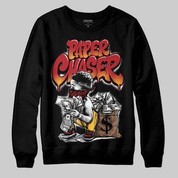 Jordan 14 Golf “Last Shot” DopeSkill Sweatshirt Paper Chaser Boy Graphic Streetwear - Black