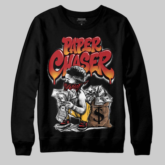 Jordan 14 Golf “Last Shot” DopeSkill Sweatshirt Paper Chaser Boy Graphic Streetwear - Black
