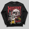 Jordan 14 Retro Ferrari (2025) DopeSkill Long Sleeve T-Shirt Mystery Ghostly Grasp Graphic Streetwear - Black