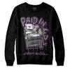 Jordan 2 “Mauve/Off-Noir” DopeSkill Sweatshirt Paid In Full Graphic Streetwear - Black