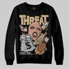 TAN Sneakers DopeSkill Sweatshirt Under Threat Graphic Streetwear - Black