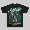Green Oversize Print Nothing Can Hold US Down DopeSkill Graphic Premium T-shirt Streetwear - black