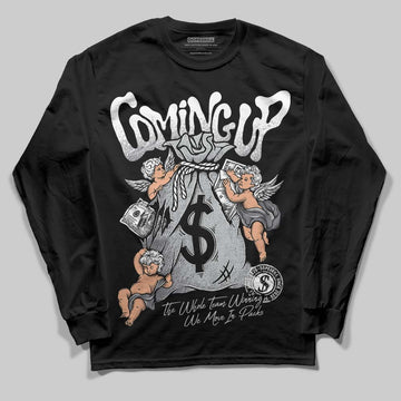 Jordan 4 “Fear” DopeSkill Long Sleeve T-Shirt Money Bag Coming Up Graphic Streetwear - Black