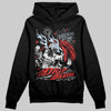 Jordan 6 “Reverse Infrared” DopeSkill Hoodie Sweatshirt Drip Season Graphic Streetwear - Black