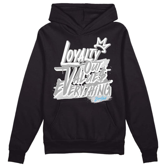 Dunk Low ‘Pure Platinum’ DopeSkill Hoodie Sweatshirt LOVE Graphic Streetwear - Black