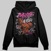 Pink Sneakers DopeSkill Hoodie Sweatshirt MILF Graphic Streetwear - Black