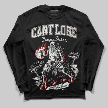 Jordan 3 Retro Pure Money DopeSkill Long Sleeve T-Shirt Cant Lose Graphic Streetwear - Black