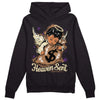 Jordan 6 WMNS Gore-Tex Brown Kelp DopeSkill Hoodie Sweatshirt Heaven Sent Graphic Streetwear - Black