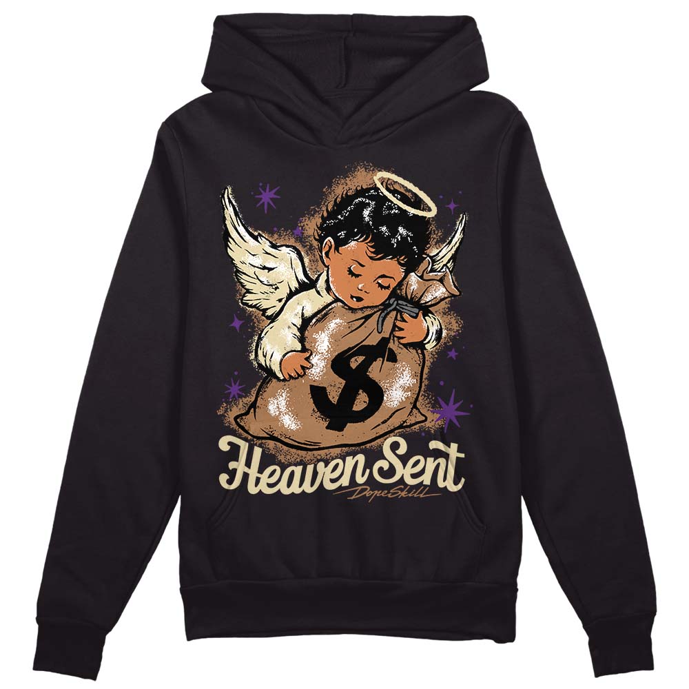 Jordan 6 WMNS Gore-Tex Brown Kelp DopeSkill Hoodie Sweatshirt Heaven Sent Graphic Streetwear - Black