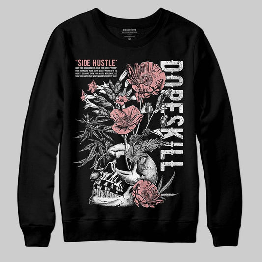 Harris Tweed x Wmns Dunk Low 'Black Phantom' DopeSkill Sweatshirt Side Hustle Graphic Streetwear - Black