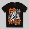 Jordan 1 Retro High OG Shattered Backboard (2025) DopeSkill Toddler Kids T-shirt God Made Me Perfect Graphic Streetwear - Black