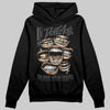 Jordan 4 “Black Cat” (2025) DopeSkill Hoodie Sweatshirt The Mouth With No Droughts Graphic Streetwear - Black