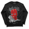 Jordan 2 Retro "Black Cement" DopeSkill Long Sleeve T-Shirt Money Talks Graphic Streetwear - Black