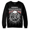 Jordan 1 High OG “Black/White” DopeSkill Sweatshirt Trapped Halloween Graphic Streetwear - Black