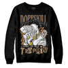 Jordan 3 Retro Palomino DopeSkill Sweatshirt Sorry I've Been Trappin Graphic Streetwear - Black