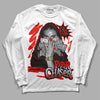 Jordan 6 Retro Toro Bravo DopeSkill Long Sleeve T-Shirt NPC Graphic Streetwear - White 