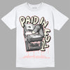 Jordan 1 High OG WMNS Washed Pink DopeSkill T-Shirt Paid In Full Graphic Streetwear - White 