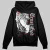 Jordan Spizike Low Bred DopeSkill Hoodie Sweatshirt Trust God Graphic Streetwear - Black