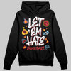 Jordan 1 Low OG "Chicago" DopeSkill Hoodie Sweatshirt Let 'em Hate Graphic Streetwear - Black