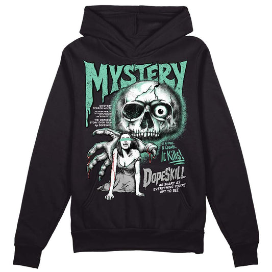 Jordan 3 "Green Glow" DopeSkill Hoodie Sweatshirt Mystery Ghostly Grasp Graphic Streetwear - Black 