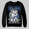 Jordan 1 Low Travis Scott x Fragment DopeSkill Sweatshirt Real Lover Graphic Streetwear - Black